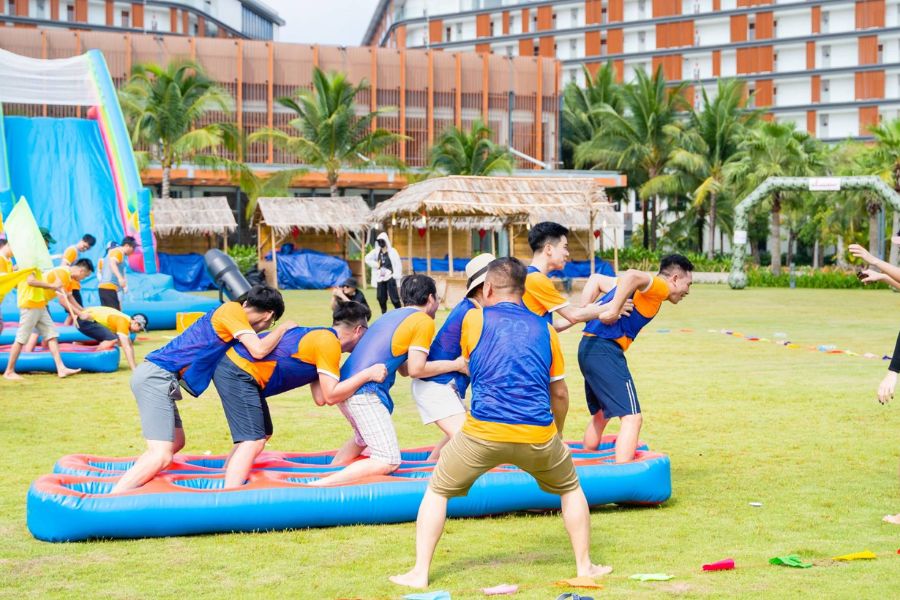 team building trong lịch trình